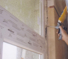 Ablakcsere tégla épületben